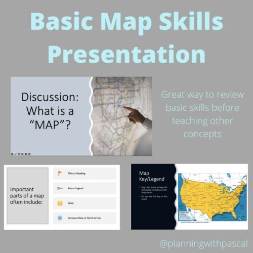 Basic Map Skills Presentation's featured image