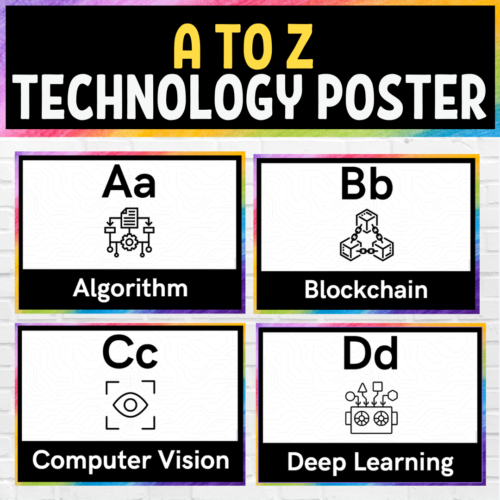 Alphabet Technology Poster- A to Z's featured image