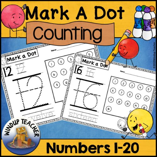 Do-A-Dot Marker Printable Activity - Counting Bingo Dot Dauber Worksheets's featured image