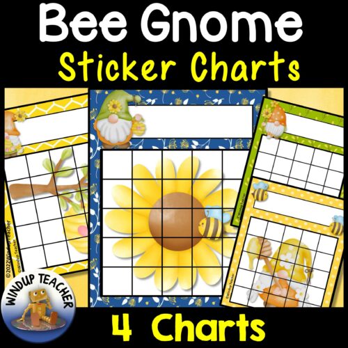 Bee Gnome Sticker Charts's featured image