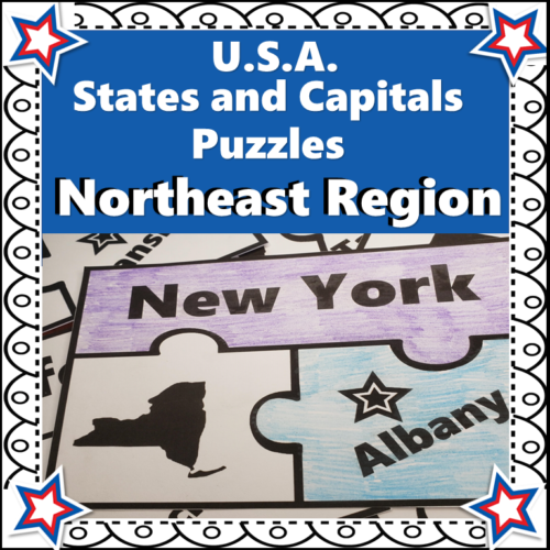 Northeast Region US State Puzzles's featured image