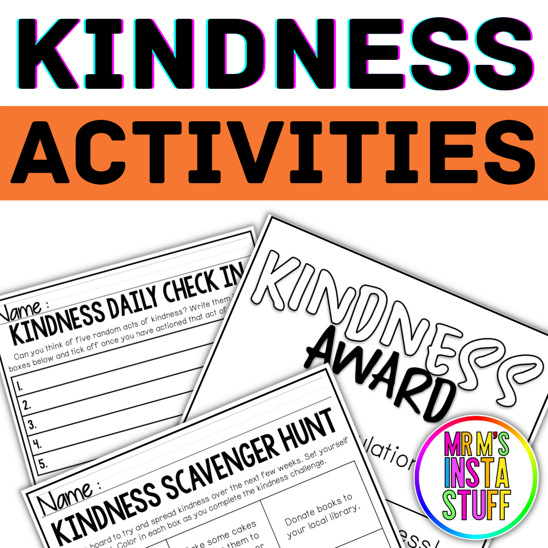 Kindness Activities | Back to School Activities | Beginning of the Year