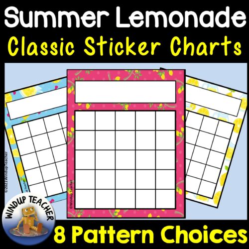 Lemonade Theme Sticker Charts's featured image