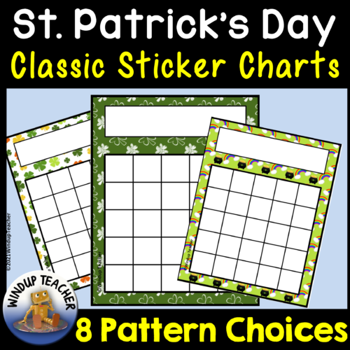 St. Patrick's Day Sticker Charts's featured image