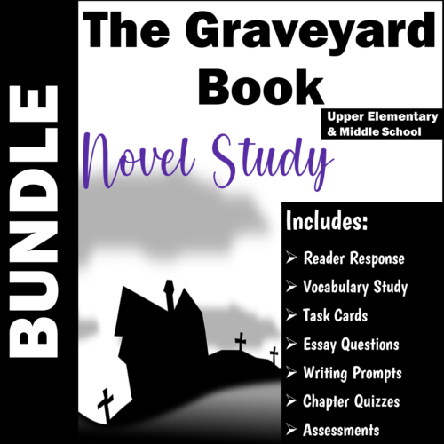 The Graveyard Book Novel Study BUNDLE!'s featured image