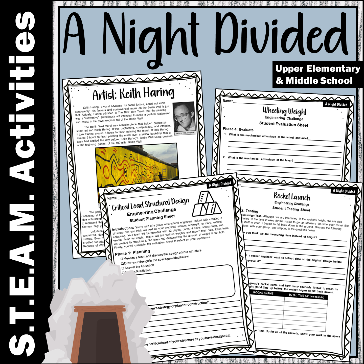 A Night Divided STEAM Based Activities