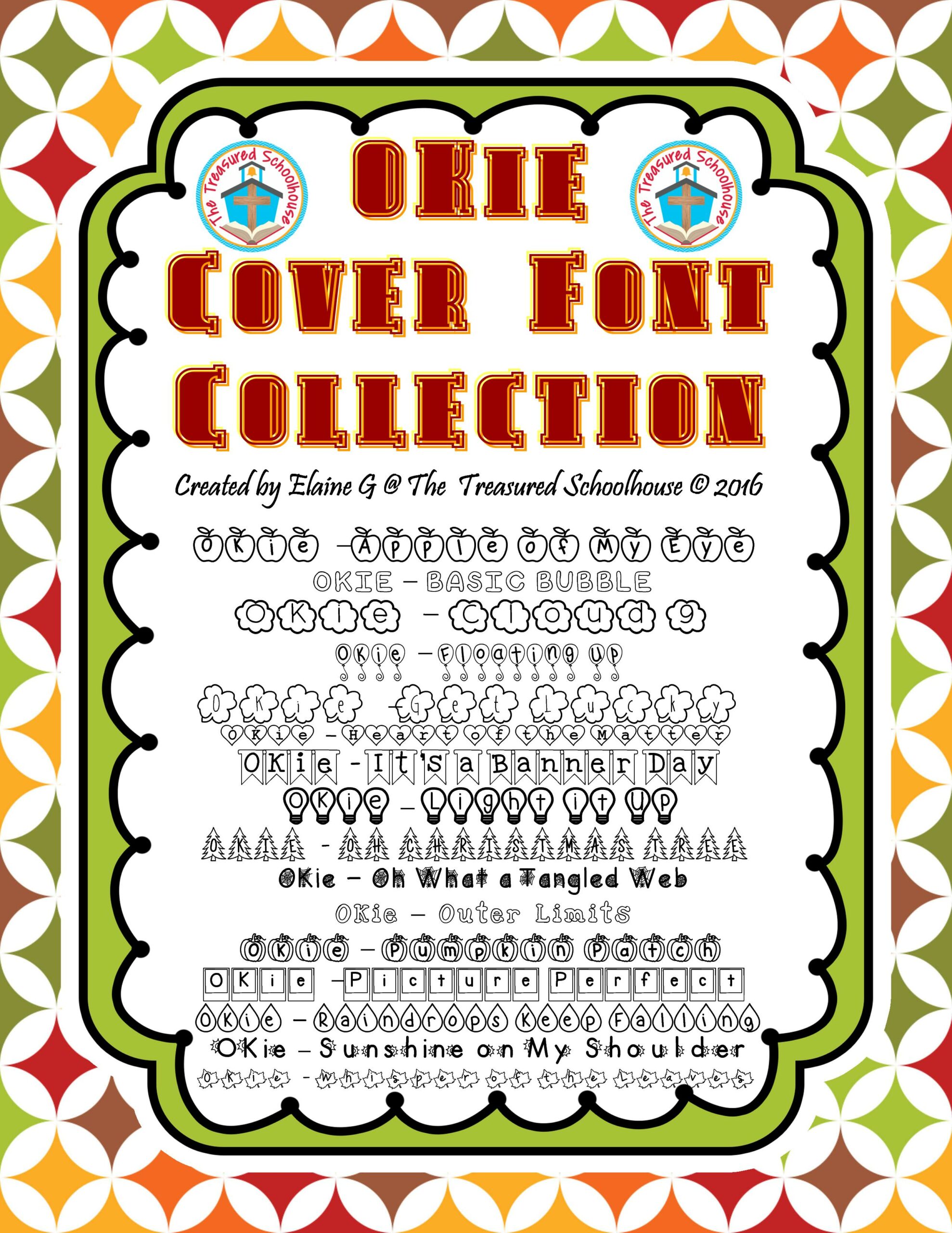 OKie Cover Font Collection