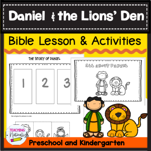 Daniel and the Lions Den Bible Lesson (Preschool/Kindergarten)'s featured image