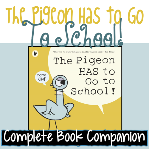 The Pigeon Has To Go To School Book Companion Activities and Craft's featured image