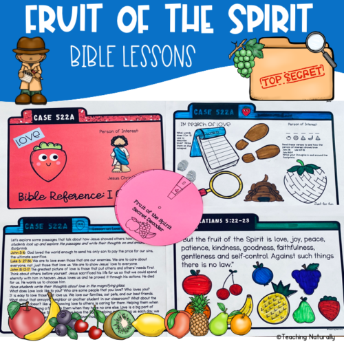 Fruit of the Spirit Bible Lessons and Activities (2nd, 3rd, and 4th grades)'s featured image