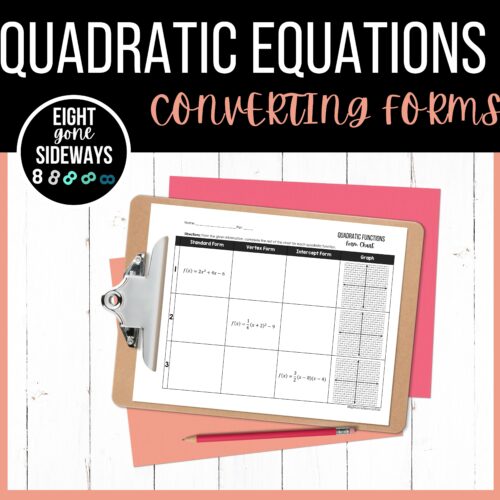 Converting Forms of a Quadratic Equations's featured image