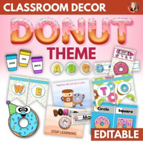 Donut Theme Classroom Decor's featured image