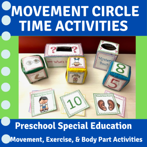 Preschool Circle Time Movement Exercise Activities, Centers, & Games's featured image