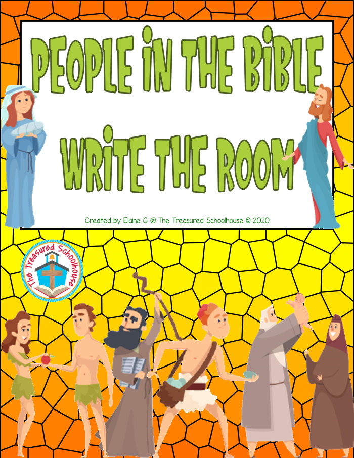 People in the Bible Write the Room