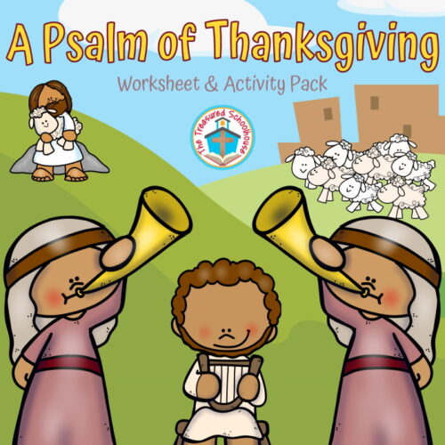 Psalm 100 Worksheet & Activity Pack's featured image