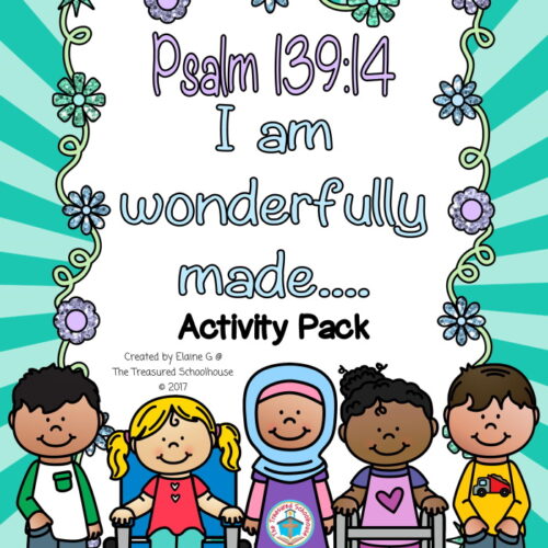 Psalm 23 The Lord is My Shepherd Worksheet and Activity Pack's featured image