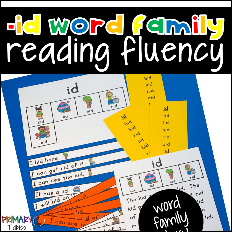 CVC Word Reading Fluency for id Word Family