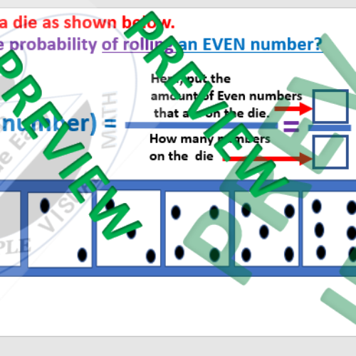 Probability of simple events: Worksheets with visuals and steps's featured image