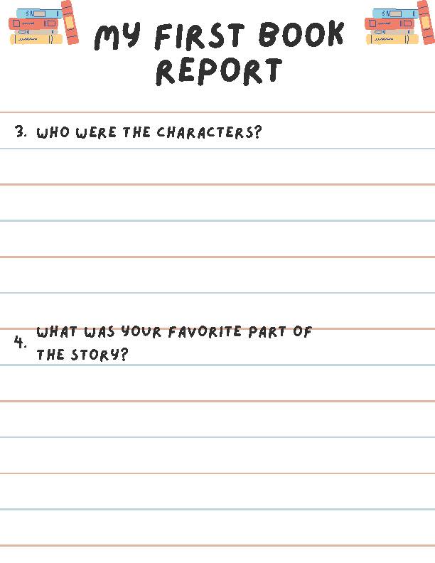 my-first-book-report-classful