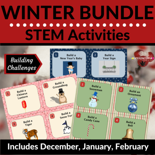 STEM Activities | Winter Theme | Building Challenges's featured image