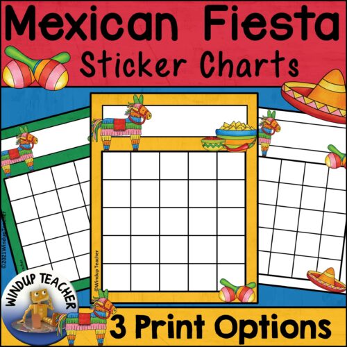 Mexican Fiesta Sticker Charts's featured image