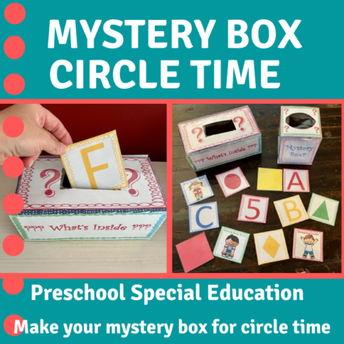 FREE Mystery Box For Circle Time, Centers, & Games Preschool Special Education's featured image