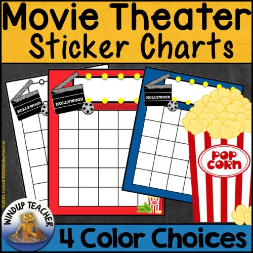 Movie Themed Sticker Charts's featured image