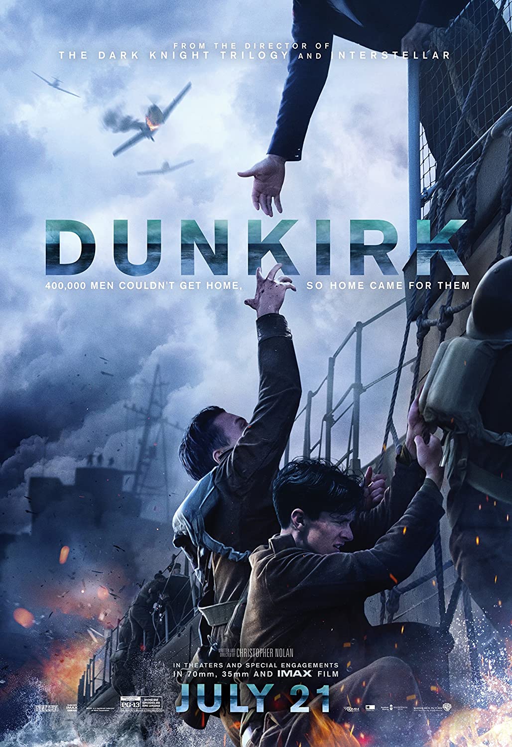 Dunkirk (2017) - Movie/Film Guided Questions