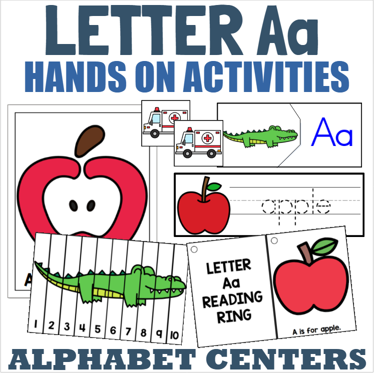 Letter A Hands On Centers