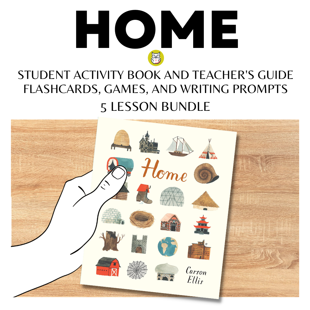 Home by Carson Ellis Low Prep Activities and Printables