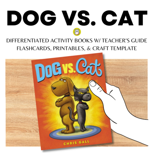 Activity Book for DOG VS CAT with LOW PREP Lesson Plans's featured image