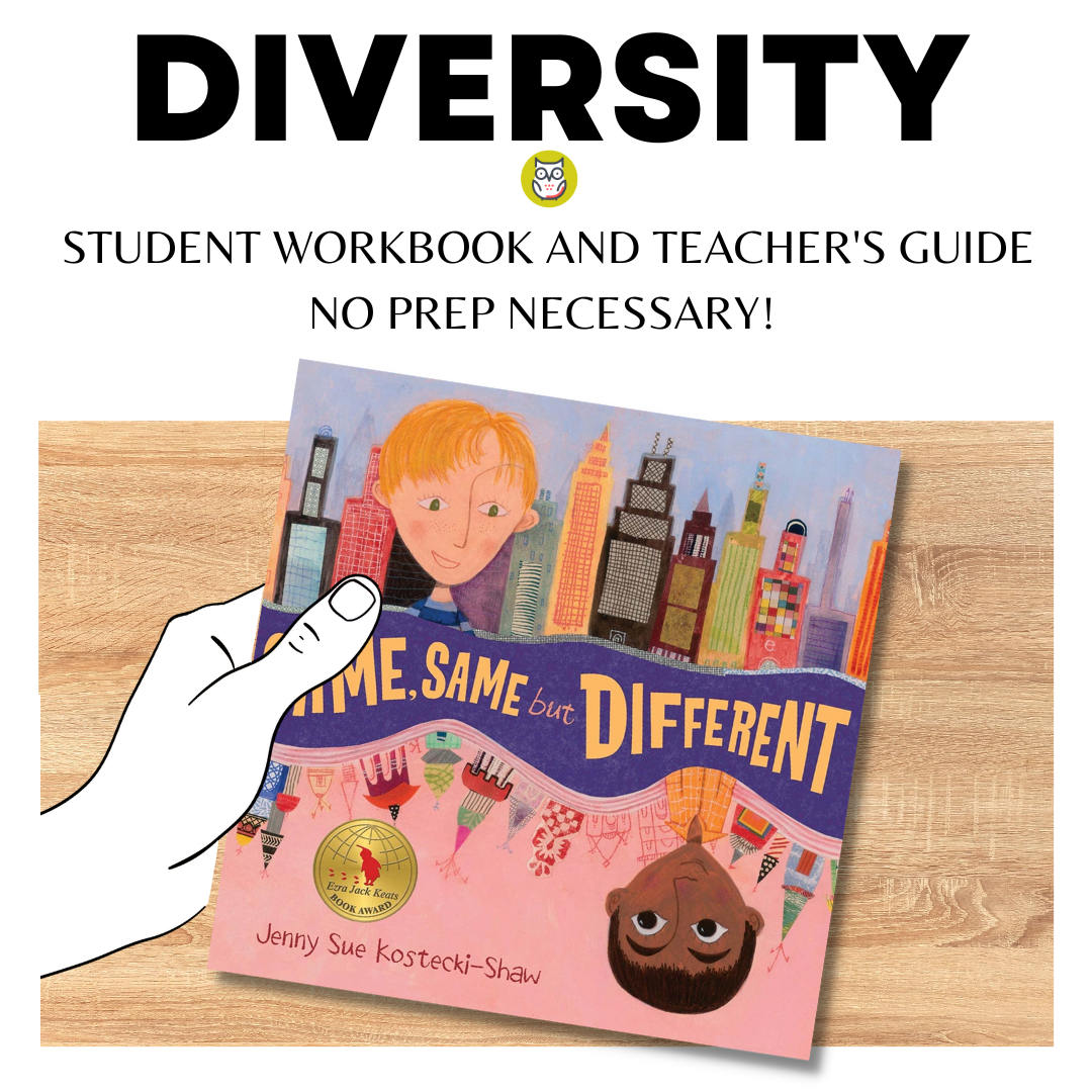 Same, Same but Different NO PREP Activity Printable and Teacher's Guide