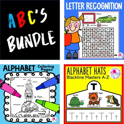 Learning the Alphabet Letter of the Week Alphabet Crowns Alphabet Hats Alphabet Coloring Sheets Coloring Pages ABC's's featured image