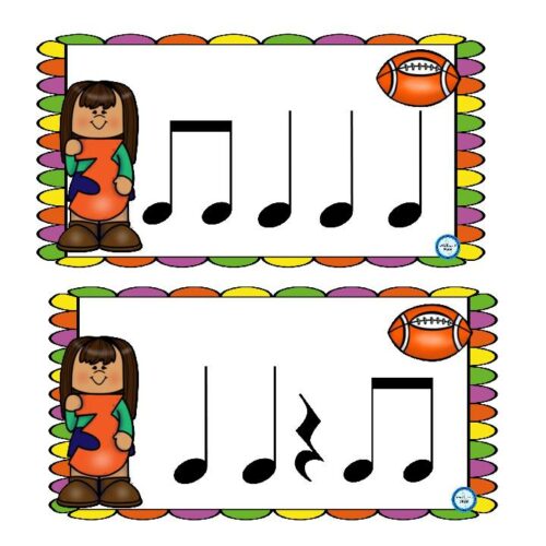 Fall Write the Room, Elementary Music, Titi, Ta, Half Notes, Quarter Rests's featured image