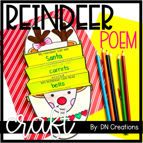 Reindeer Poem Craft's featured image