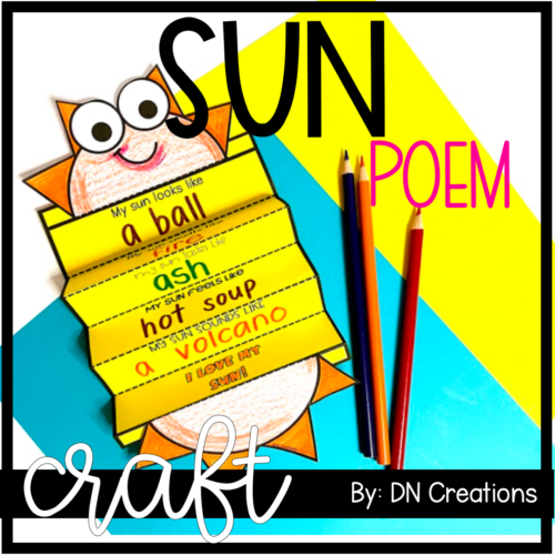 Sun Poem Craft l Summer Craft's featured image