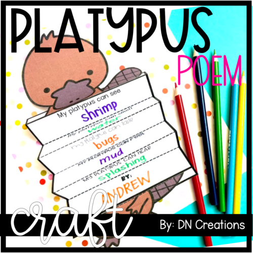 Platypus Poem Craft's featured image