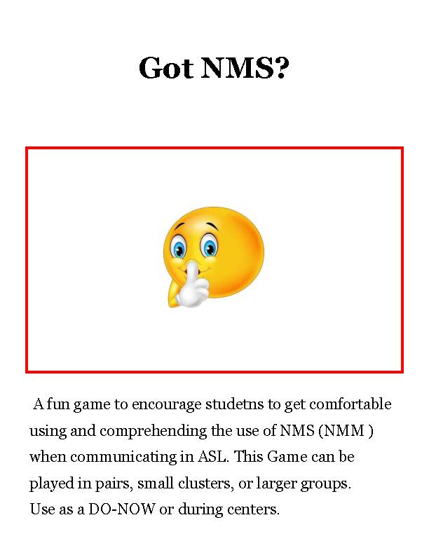 GOT NMS - An ASL CARD GAME