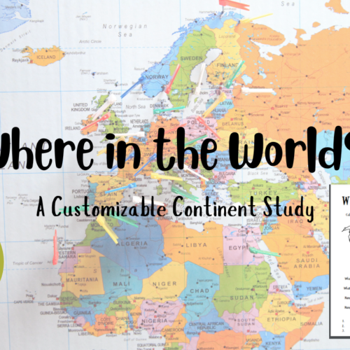Where in the World?! Continent Study's featured image