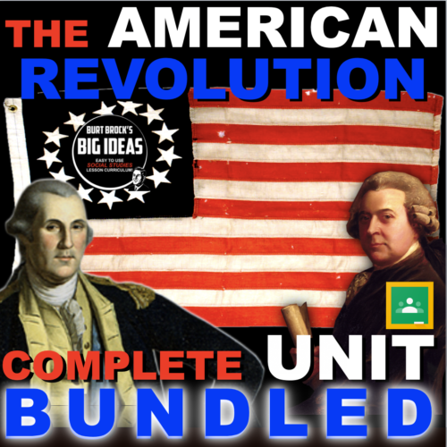 American Revolution Unit | Causes, War & Constitution + Distance Learning's featured image