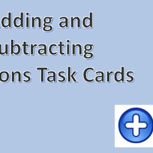 Adding and Subtracting Fractions Task Cards!'s featured image