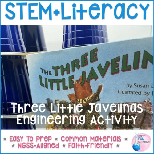 Three Little Javelinas | STEM and Literacy Activity's featured image