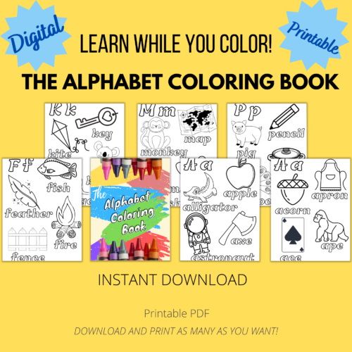 The Alphabet Coloring Book's featured image