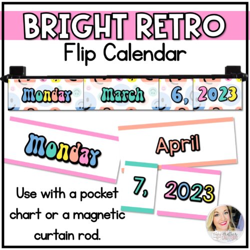 Date Flip Cards on Magnetic Curtain Rod's featured image