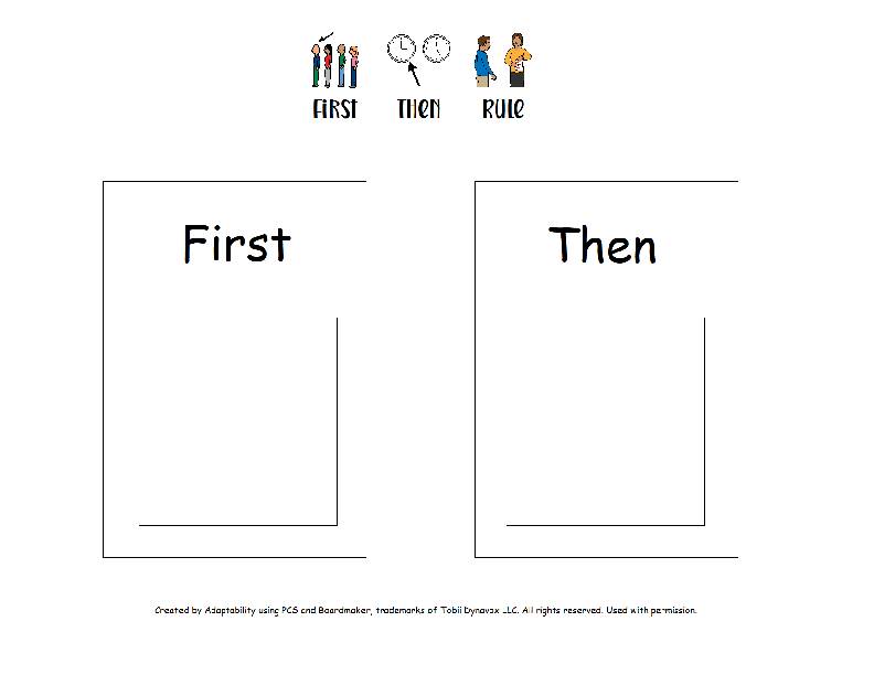 first-then-behavior-visuals-for-special-learners-classful for First Then Chart Free Printable First Then Behavior Visuals for Special Learners - Classful for First Then Chart Free Printable