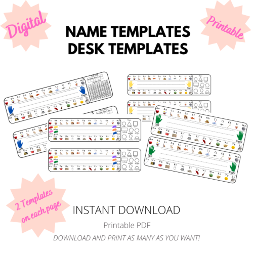 Name Template, Desk Template's featured image