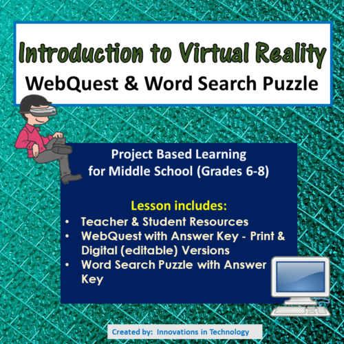 Virtual Reality WebQuest & Word Search Puzzle's featured image