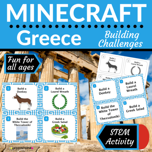 Minecraft Challenges | Greece | STEM Activities's featured image
