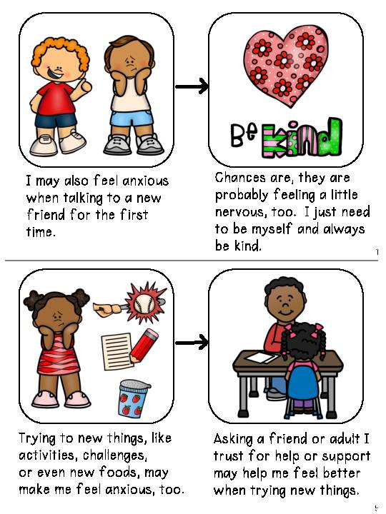 Social Story- When I Feel Anxious - Classful