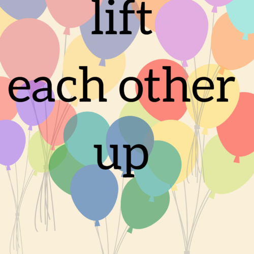 Lift Each Other Up Poster's featured image
